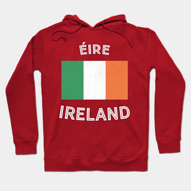 Ireland Flag Hoodie by phenomad